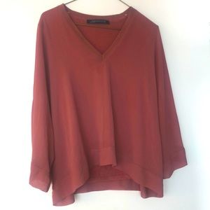 Small Blush Blouse from Zara!